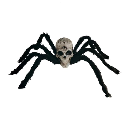 23.5" Skull Spider Tabletop Décor by Ashland®